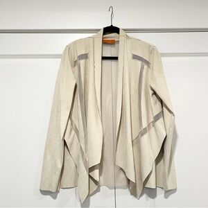 Patrizia Luca Women's Tan Long Sleeve Blazer in Tan‎ Size Small
